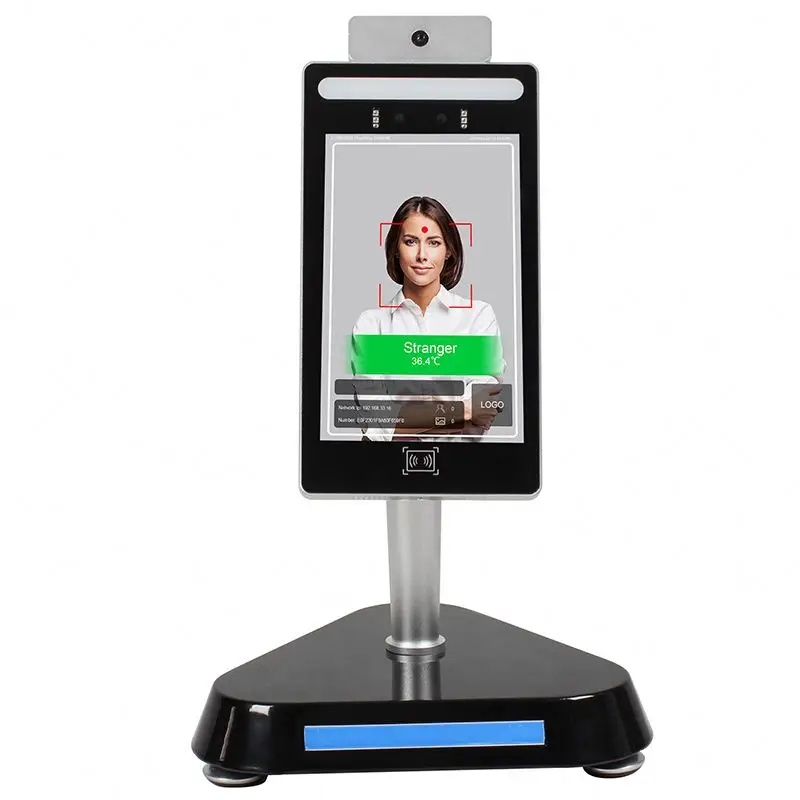 AI Camera Face Recognition Temperature Measurement Access Control Machine Thermal Camera
