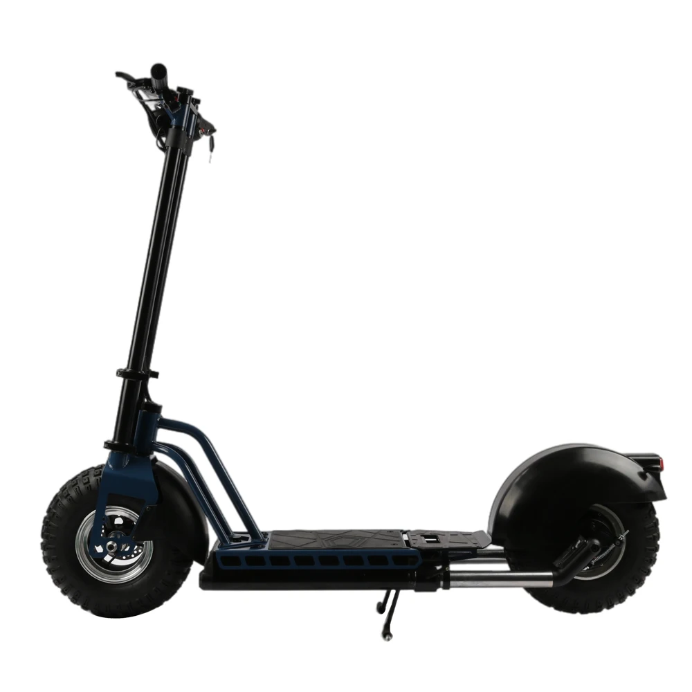 Складной литиевая батарея 1000 Вт внедорожных высокая скорость Мощный электрический скутер E-скутер способный преодолевать Броды для взрослых с двумя жира колёса