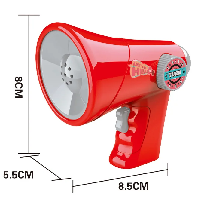 Voice Changer Megaphone with LED Lights Sound Effects Kids Voice Changer Toy for Kids
