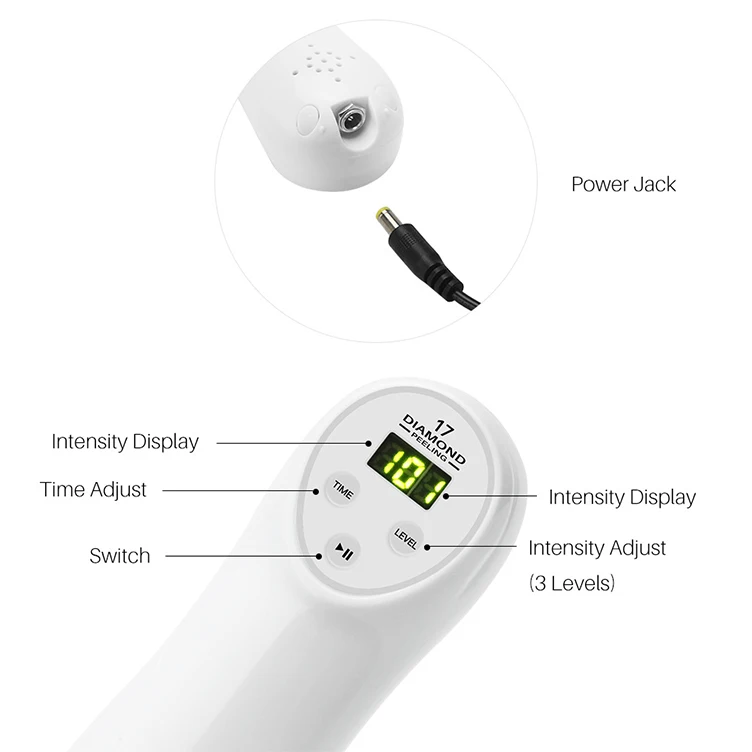 2023 OEM бренд глубоко очиститель пор от акне USB Перезаряжаемый электрический пылесос для удаления черных точек с алмазной головкой