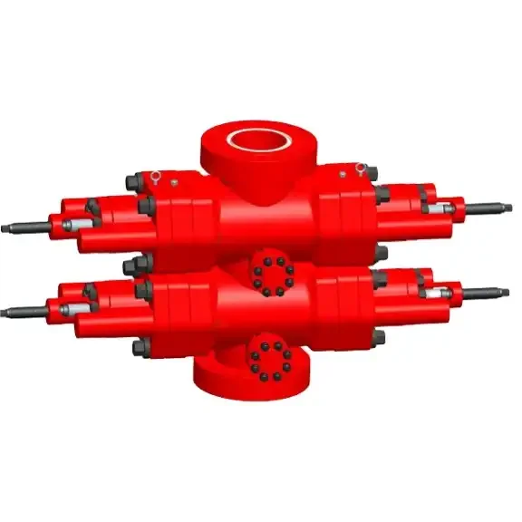 API 6A single and double ram blowout preventer ram BOP
