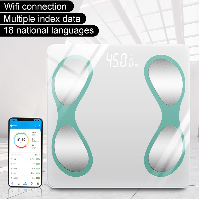 Wholesale Bady Fit Smart Bathroom Electronic Digital Scale Weighting Scale