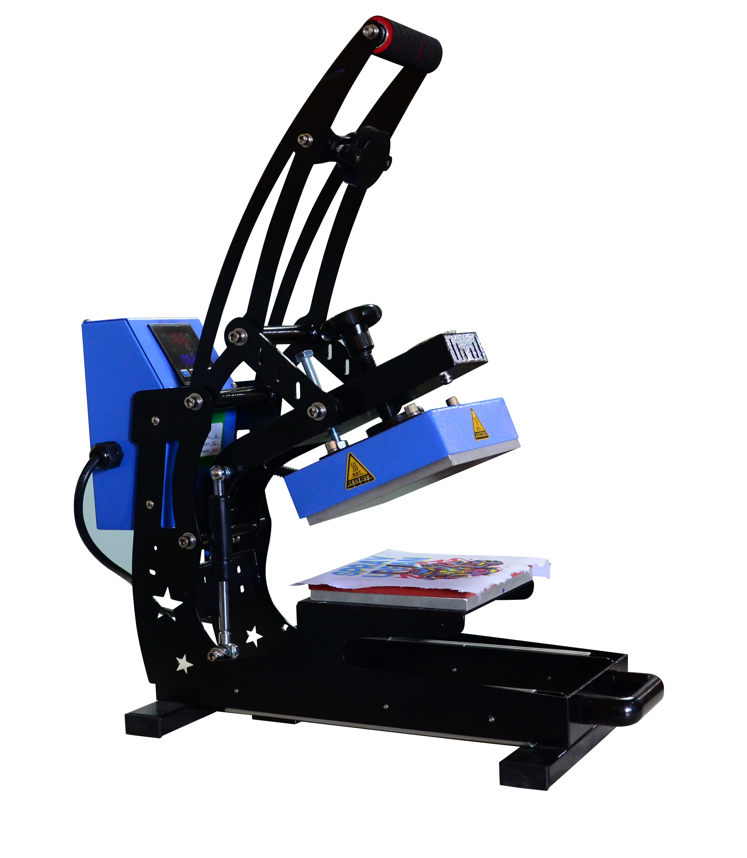 Label Magnetic Manual Dye Sublimation Auto Open Heat Press Machine Clam Heat Press 16x20