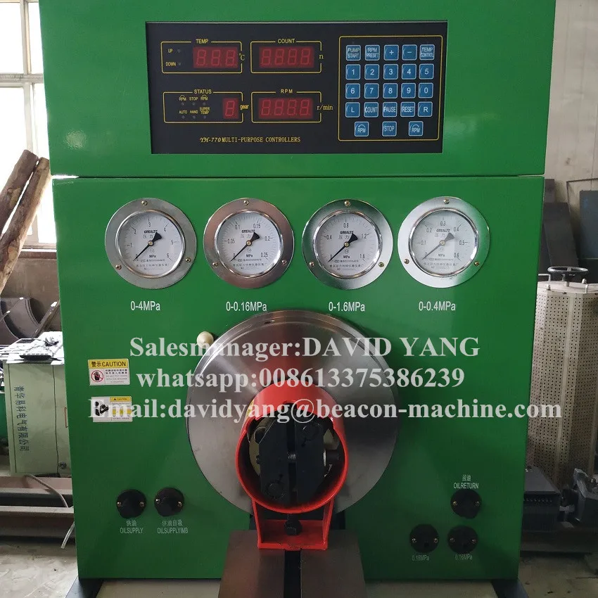 MINI12PSB Mechanical injection pump test 8 cylinder mini 12psb conventional traditional diesel fuel pump repair test bench