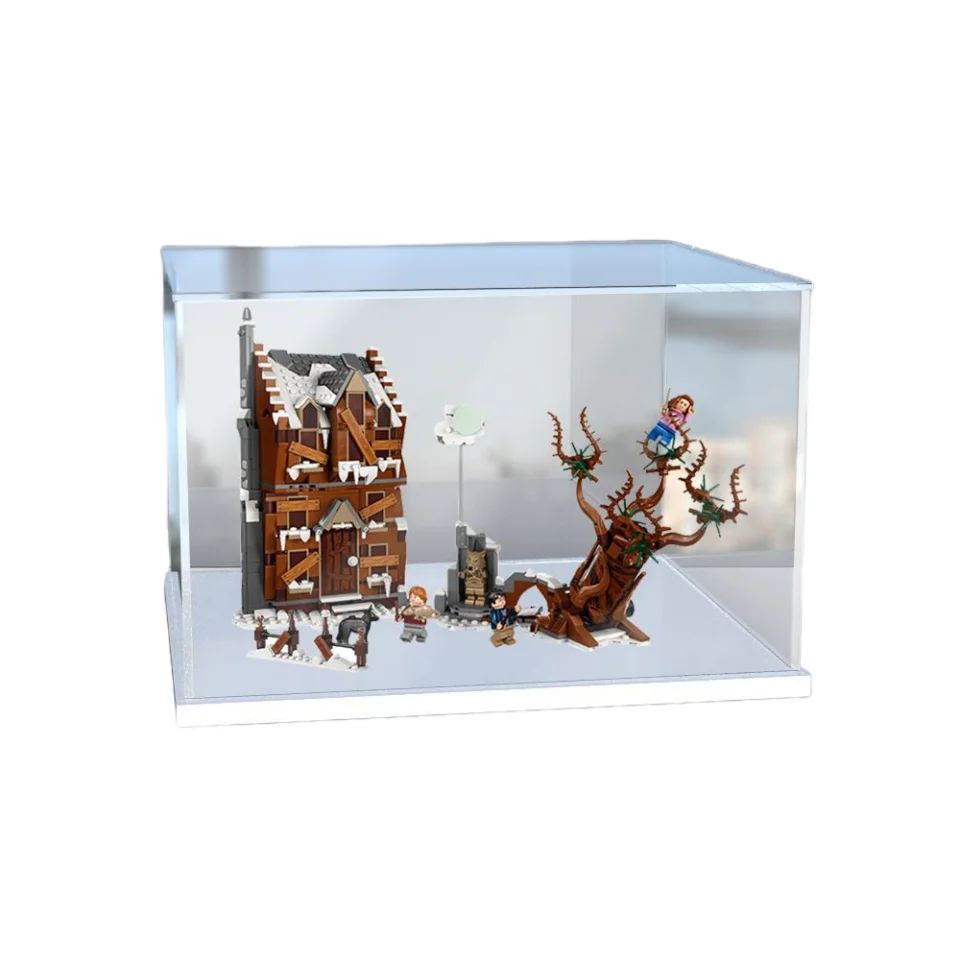 Transparent Display Case Showcase ore Display Box Showcase one Piece Storage Container Collection Box