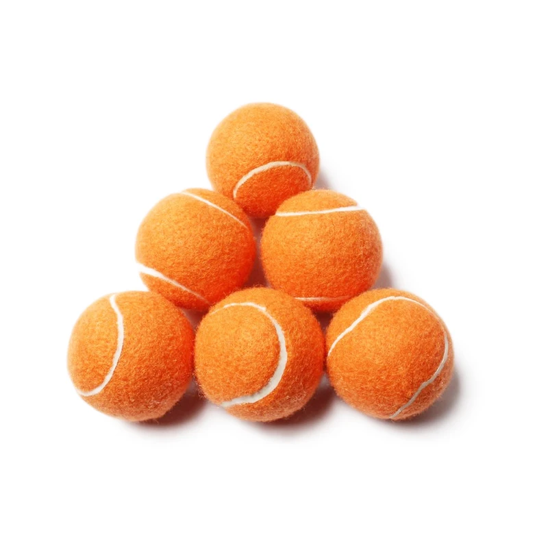 
Cheap price 2.5' customized color printed logo pet tennis balls 