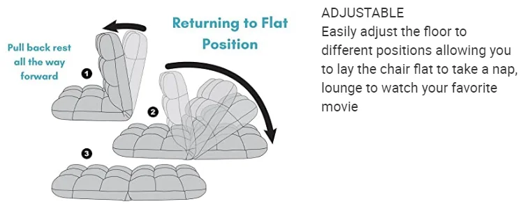 Wholesale floor folding bed sleeper lounge chair comfortable sofa with back tatami sofa cum bed foldable