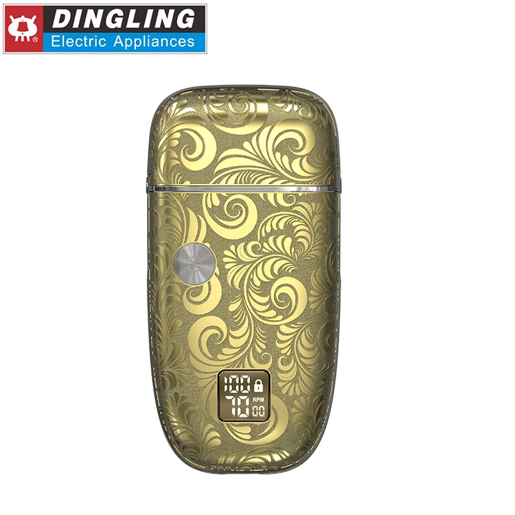 DINGLING Professional Electric Hair Clippers Shaver Cordless Body Hair Trimmers Hair Shaver For Men