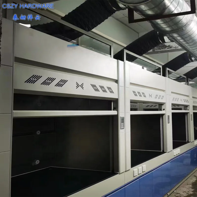 China CE Approved Acid & Alkali Resistant Steel Chemistry & Physics Lab Fume Hood