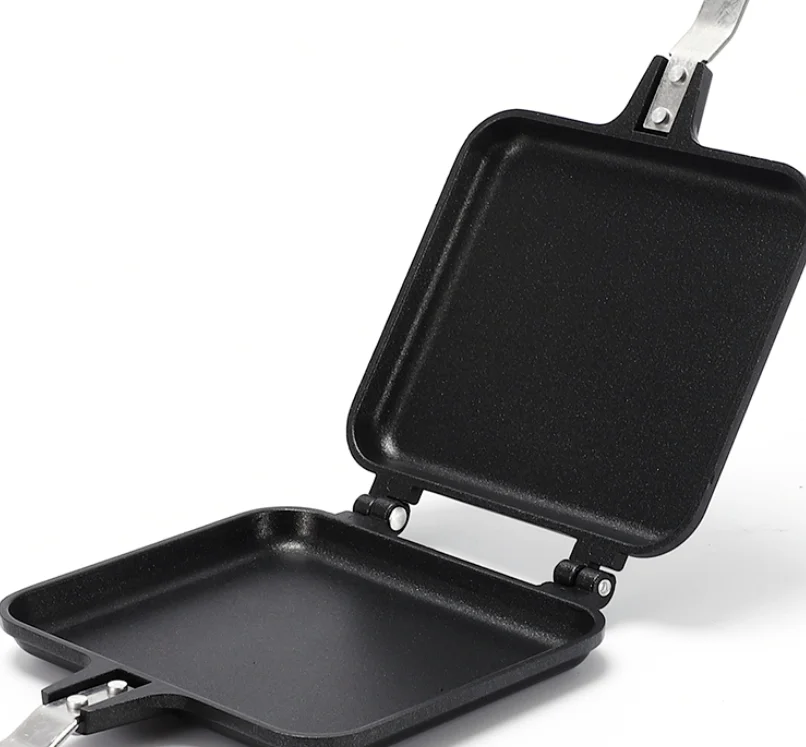 Fry pan 36cm aluminum non-stick pan fried fish steak double sided