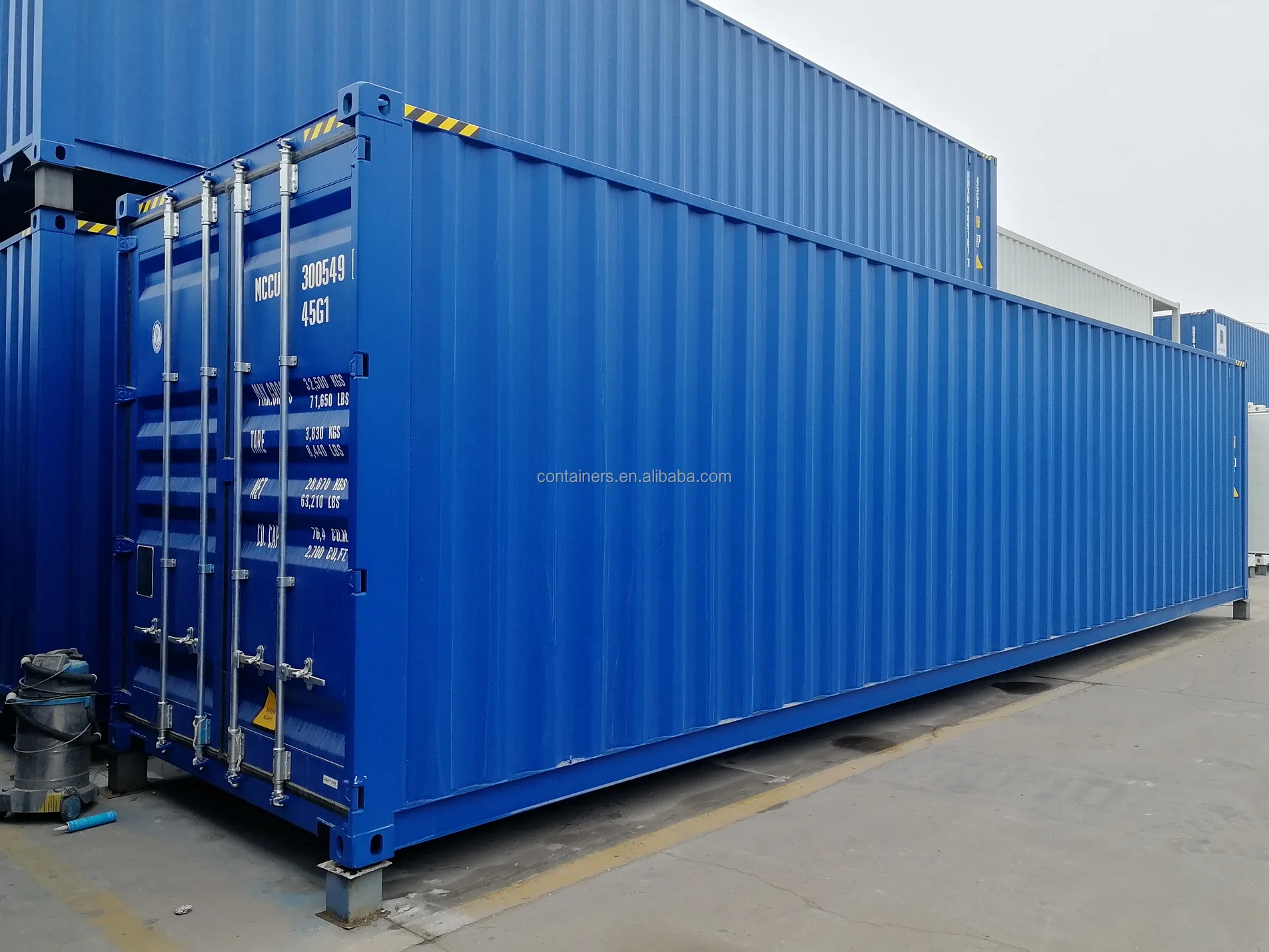 40HC standard shipping container