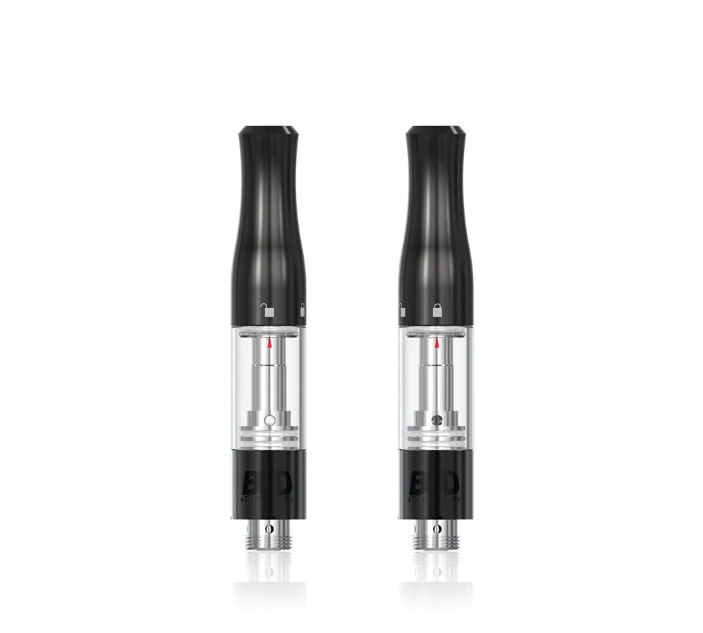 Оригинальный инновационный стеклянный атомайзер cbd с резьбой 510 заблокированные маслом бутоны v16 для вейпа керамической