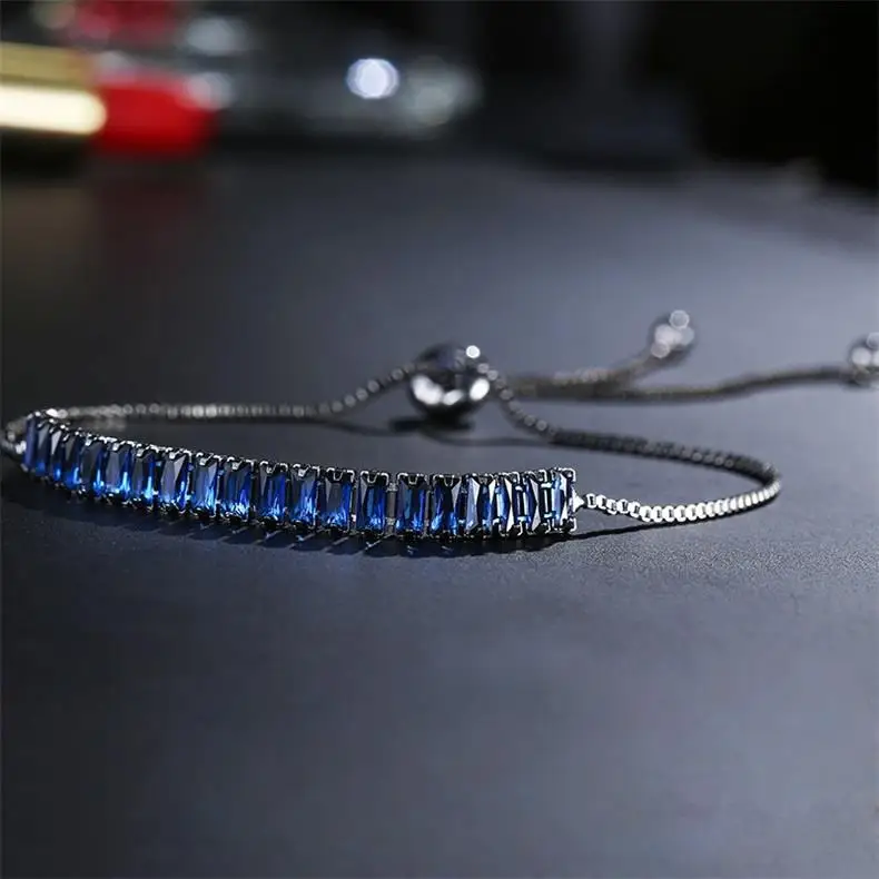 MOXI Adjustable Bracelet Creative New Pull Hand Jewelry Gun Black Bracelet Europe and America Cross-border Jewelry Wholesale 2.5