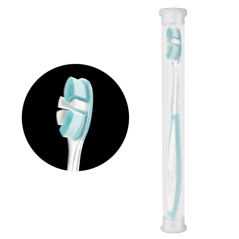 Adult Size Pregnant Woman Type Medical Level 10000 Super Ultra Soft Bristles Plastic Nano Toothbrush