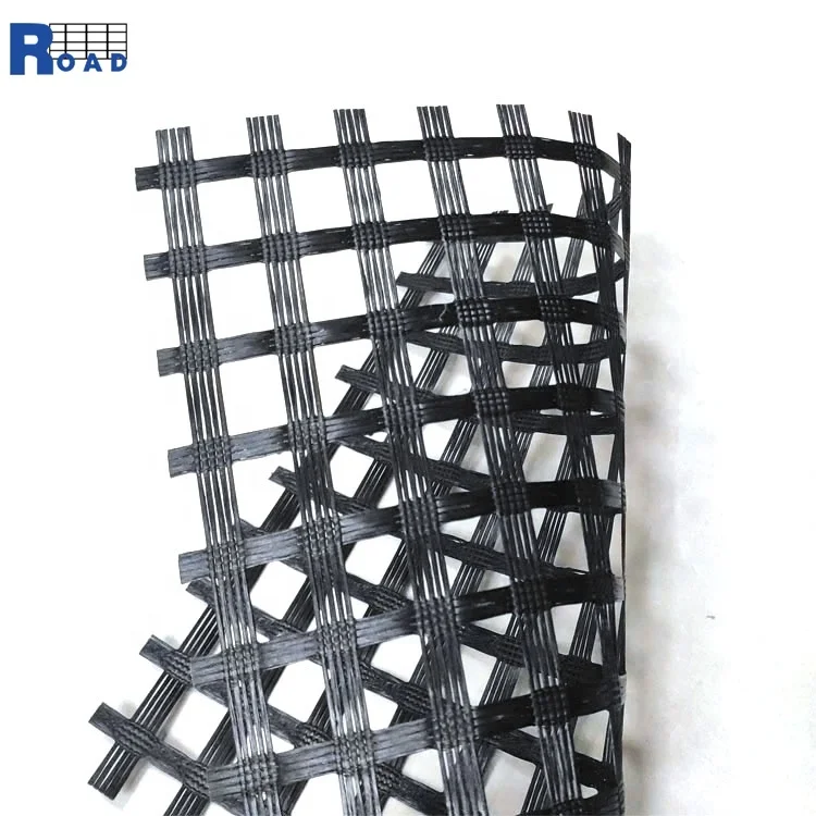 fiberglass geogrid composite with nonwoven geotextile fiberglass geogrid coated bitumen bitumen fiberglass geogrid