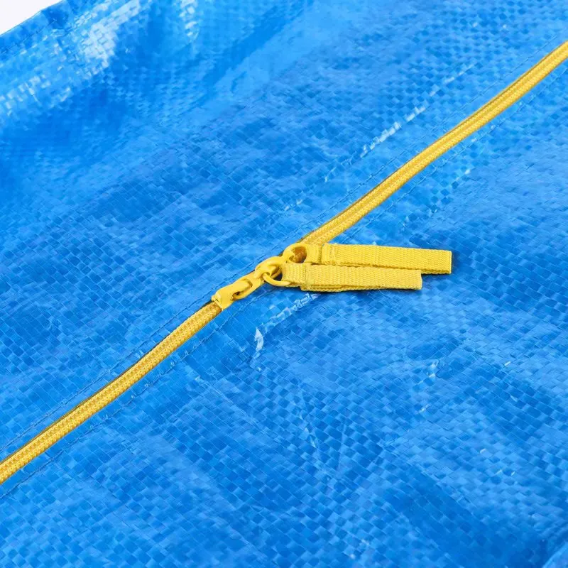 High quality promotional Frakta eco friendly custom gravure printing laminated pp woven bag with zipper length handle