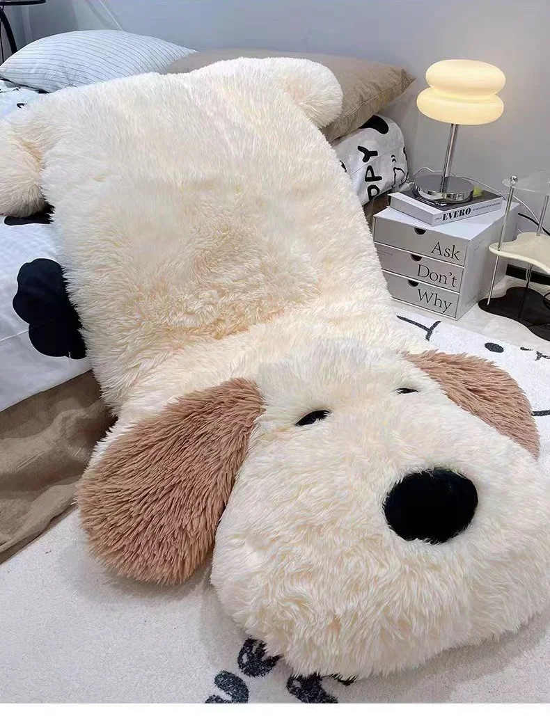 Super Soft Breathable Recycled Fabric Plush Animal Puppy Cushion Sofa Seat for Living Rooms