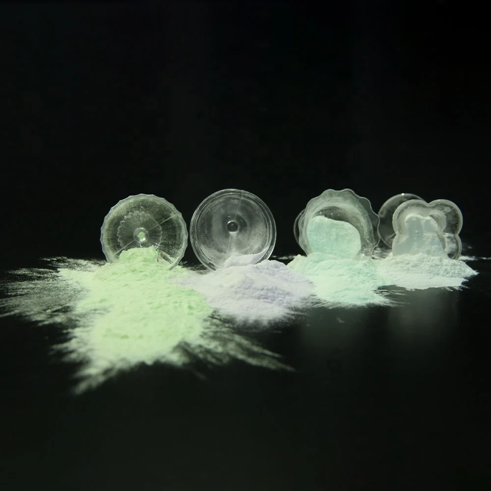 first order discount for new customers 4 colors for ink and paint photoluminescent pigment powder glow in the dark powder