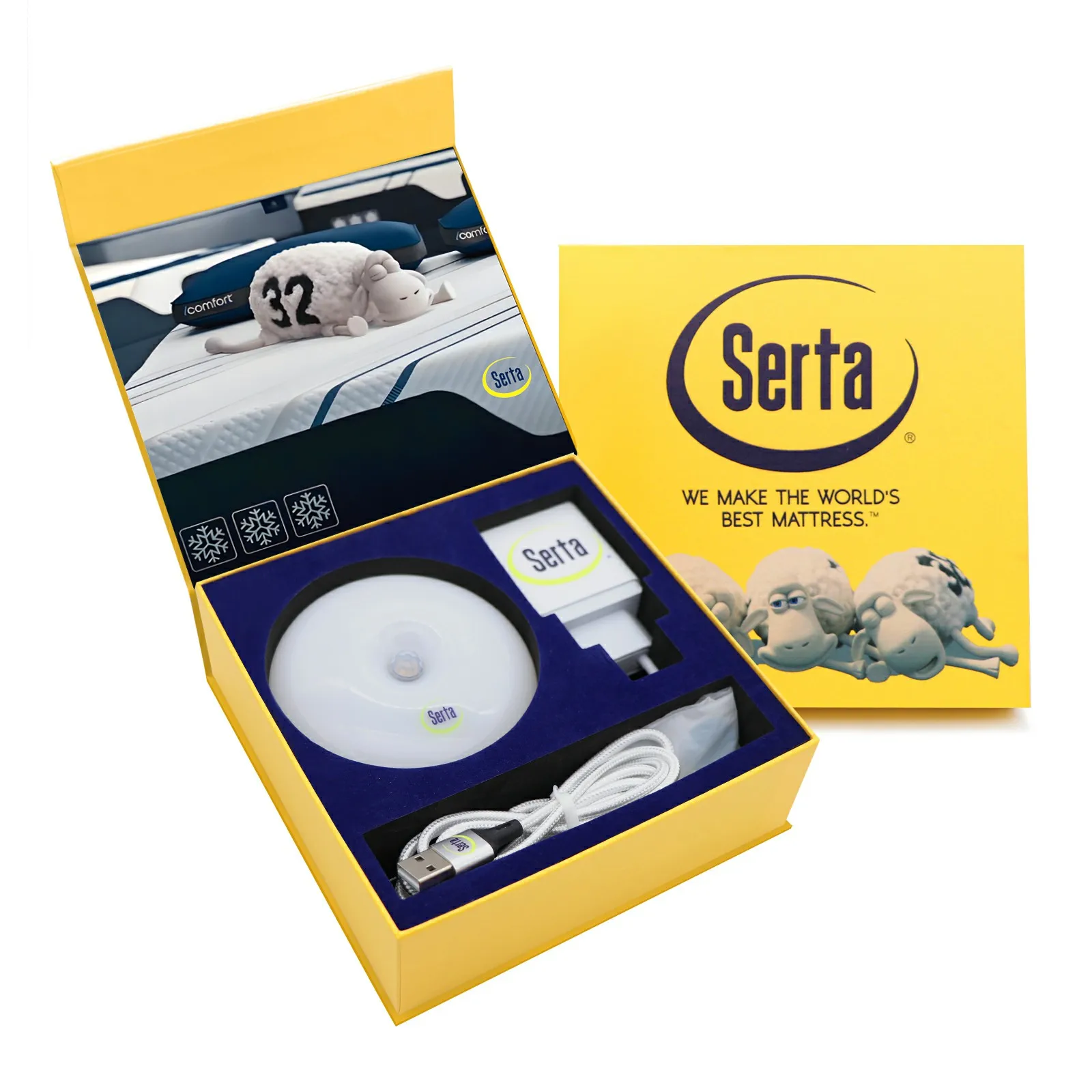 2024 Новое поступление высококачественные деловые электронные подарочные наборы 3 в 1 зарядный кабель стандартное зарядное устройство и светодиодный умный свет для подарков