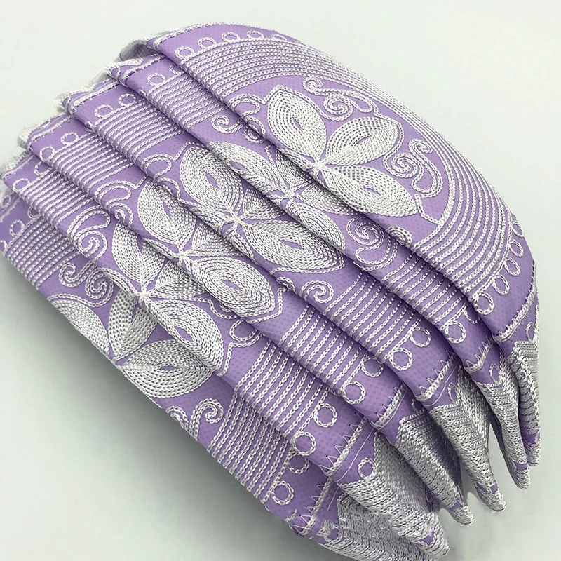 Muslim Prayer Ramdan Hand Embroidered Kufi Cap Arabic Men Omani Kuma hat muslim turban for men