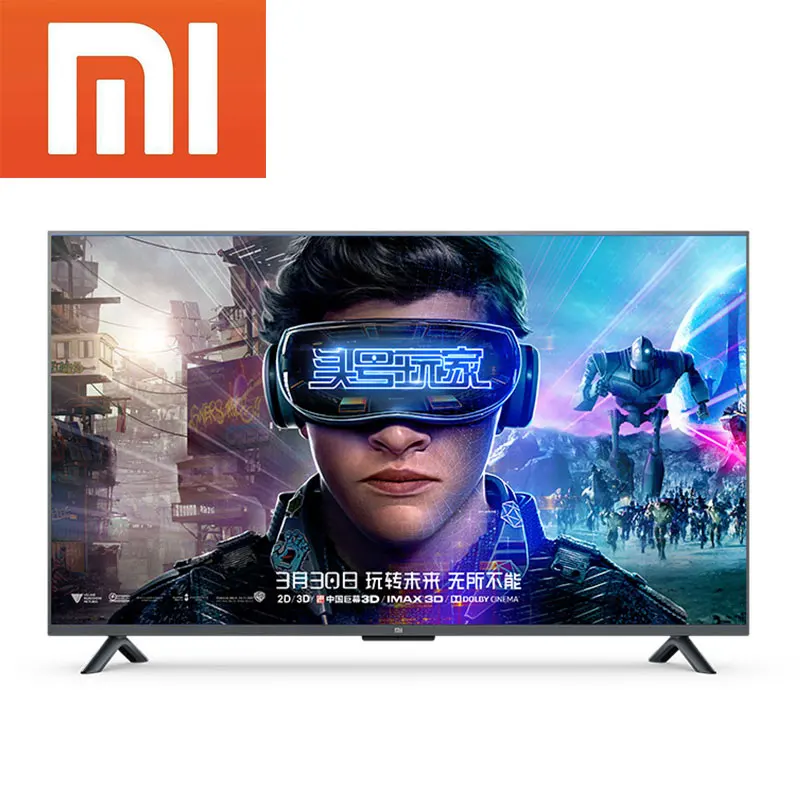 Оригинальный Xiaomi Mi LED TV 4X 55 дюймов 4K 3840*2160 экран 2 Гб ОЗУ 8 Гб ПЗУ телевизор 4k smart tv mi tv