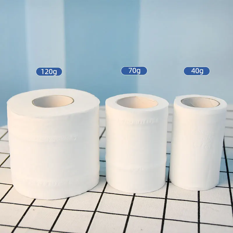 Wholesale Private Label Ultra Soft 3 Ply Water Soluble Toilet Tissue Hygienic Bathroom Bamboo Toilet Paper Roll