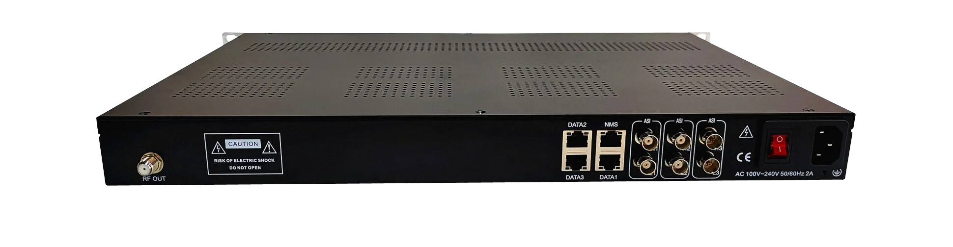 iQ4 M3U8 HLS RTSP RTMP HTTP SRT Internet IP Stream up to 300Mbps to 8/16 DVB-T RF Modulator Used for DVB-T CATV System