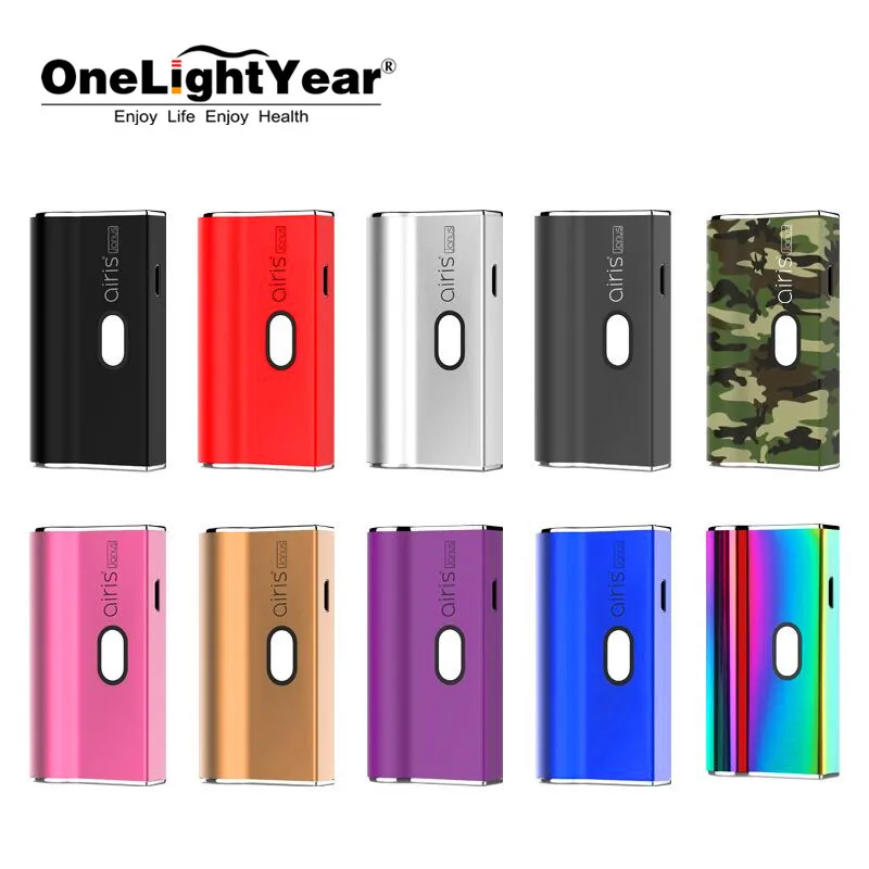 
Airistech latest CBD vaporizer airis Janus 2in1compatible with 510 thread cartridge and common size CBD pod mod 