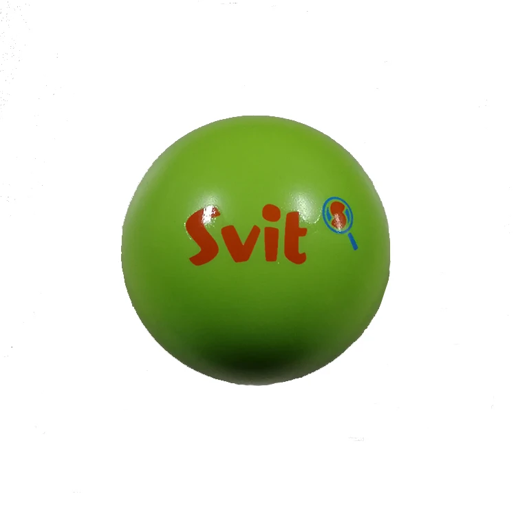 Anti Stress Ball Promotional Toy Custom Package PU Foam Soft Non Toxic for Kids Unisex Foamy Sports Foam Bowling Balls Passed