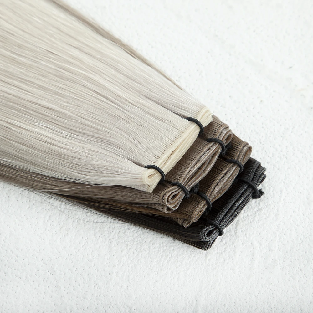 LeShine Hot Sale Genius Weft highlighted genius weft hair extensions human hair