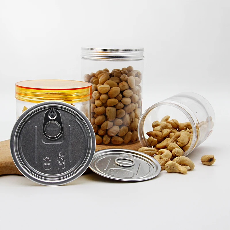 
Clear Plastic Jar Mini Canning Jars Candies Cookies Fresh Jar 