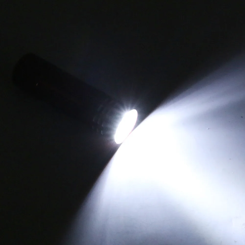 9 LED Mini Flashlight Flash Torch Lamp Battery Small Pocket Penlight Portable Lantern Light Lamp High Power for Camping