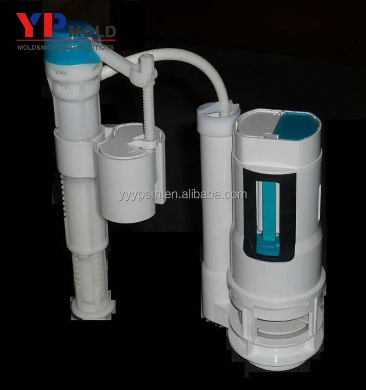Plastic Injection Molding Manufacturer Adjustable Side Fill Toilet Inlet Valve Cistern Plastic Injection Mould Mold
