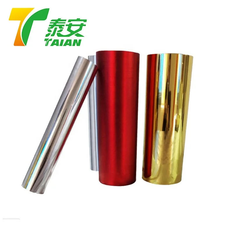 Metalized Polyester Film Polyethylene Film Plastic Film for Printing and Packaging