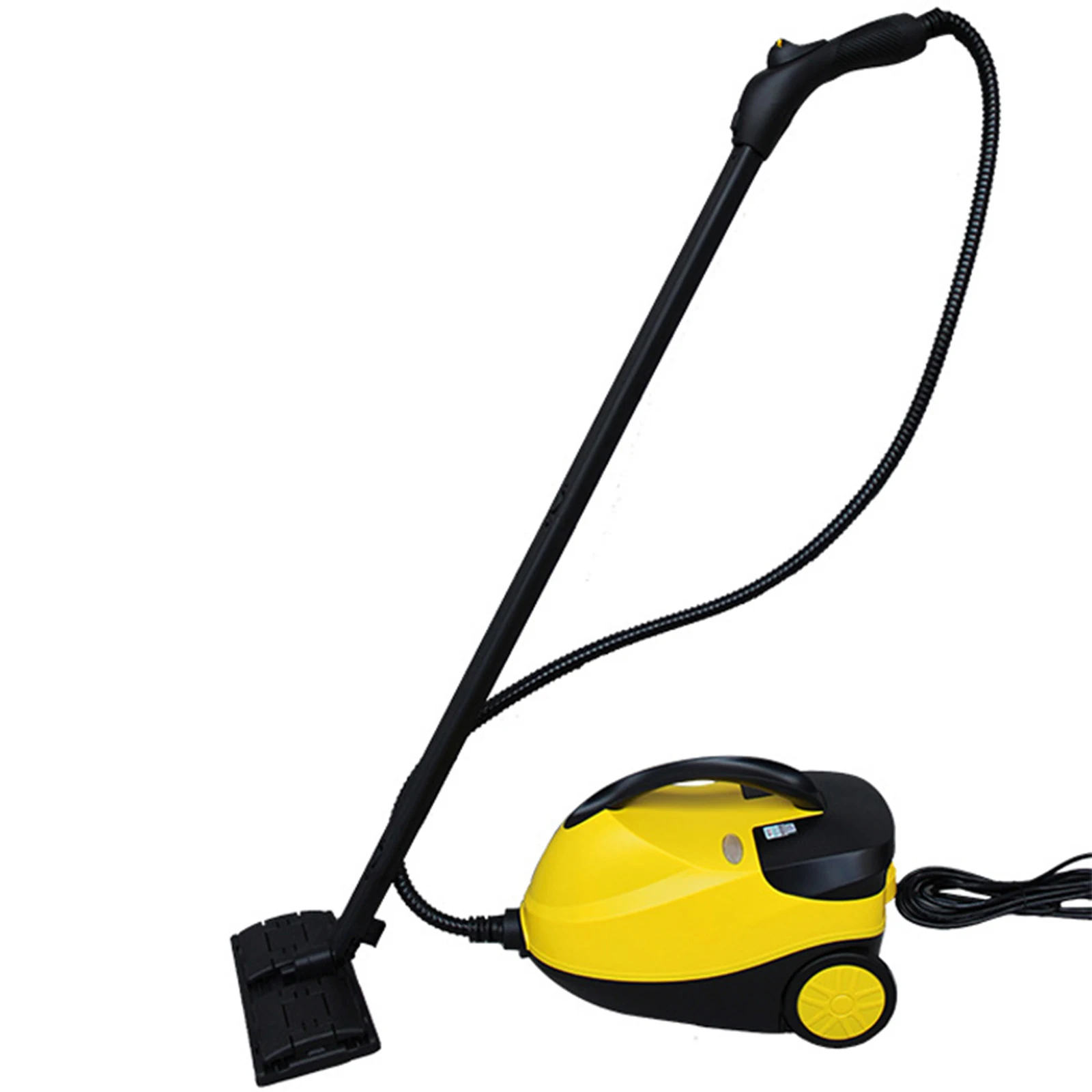 Оранжевый и черный паровой пылесос 1.8L 2000 Вт бар высокое давление Паровая шайба пароочиститель Автомобильная моющая машинка с железом