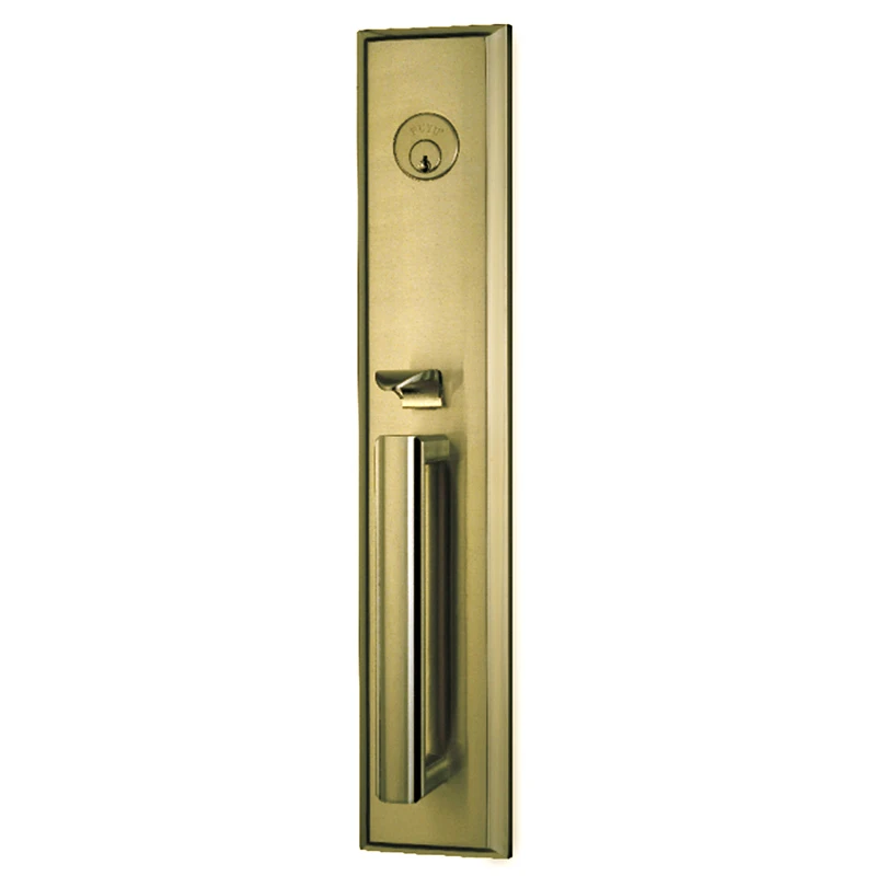 China Factory Grip Handle Set Mortise Type Wooden Door Locks With American Cylinder