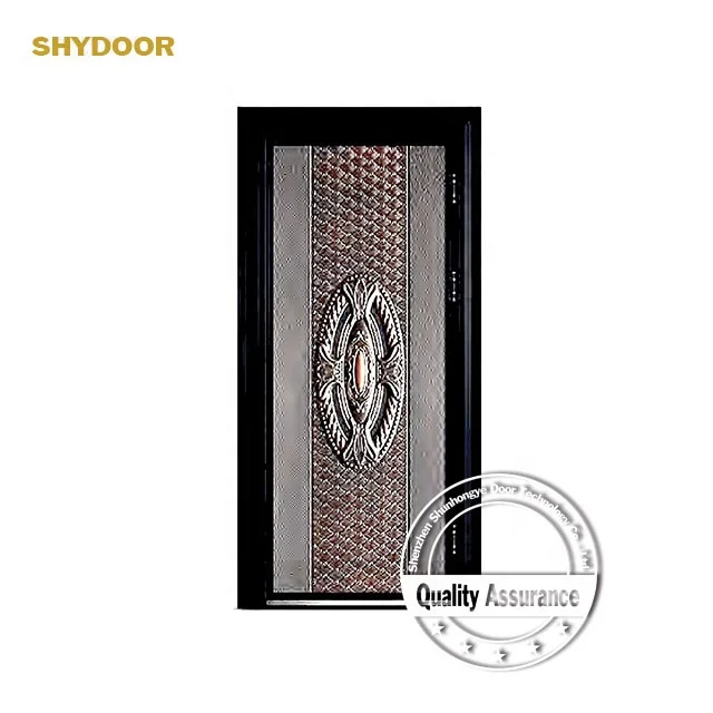 European armored door for house external security doors design high quality copper front entry doors
