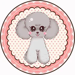 Hot Sale New 26 Cartoon Pattern Soft Comfortable Durable Plus Velvet Non-slip Wear Resistant Bite Resistant Washable Pet Dog Mat