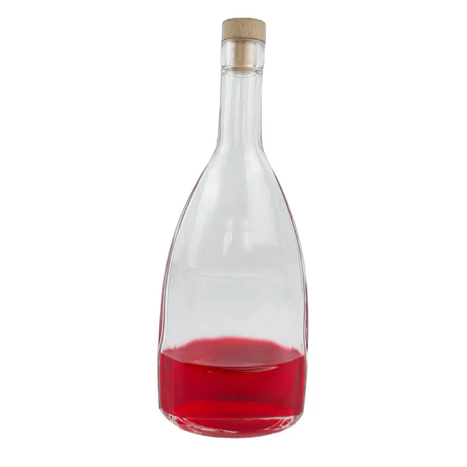 Free Sample Napoleon Brandy Wine Bottle Brandy Glass Bottles 700Ml Orthodox Brandy Bottles