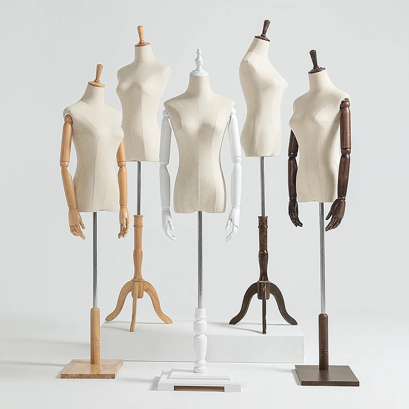 KS-MTGNM new design fabric mannequin doll cheap price fashion female mannequins