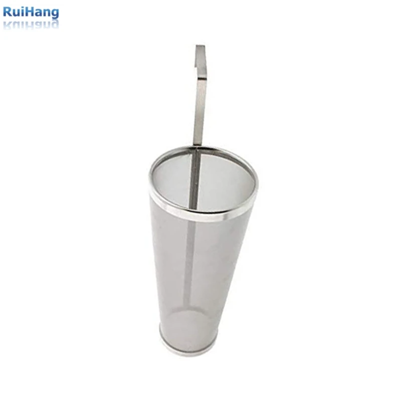 New listing Using Convenient design stainless steel beer mesh brewing dry garden grain filter soil sieve basket hopper
