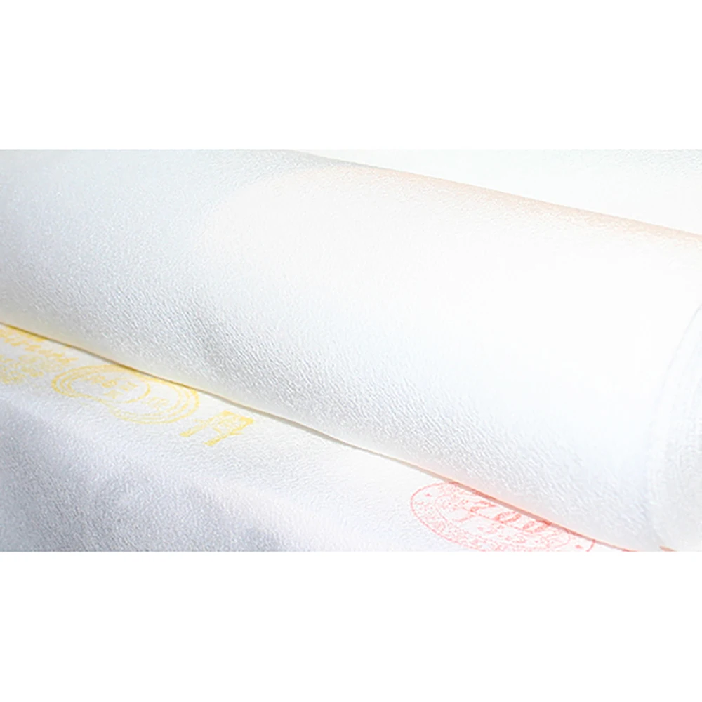 Friction resistant 100% silk  plain dress crepe fabric material