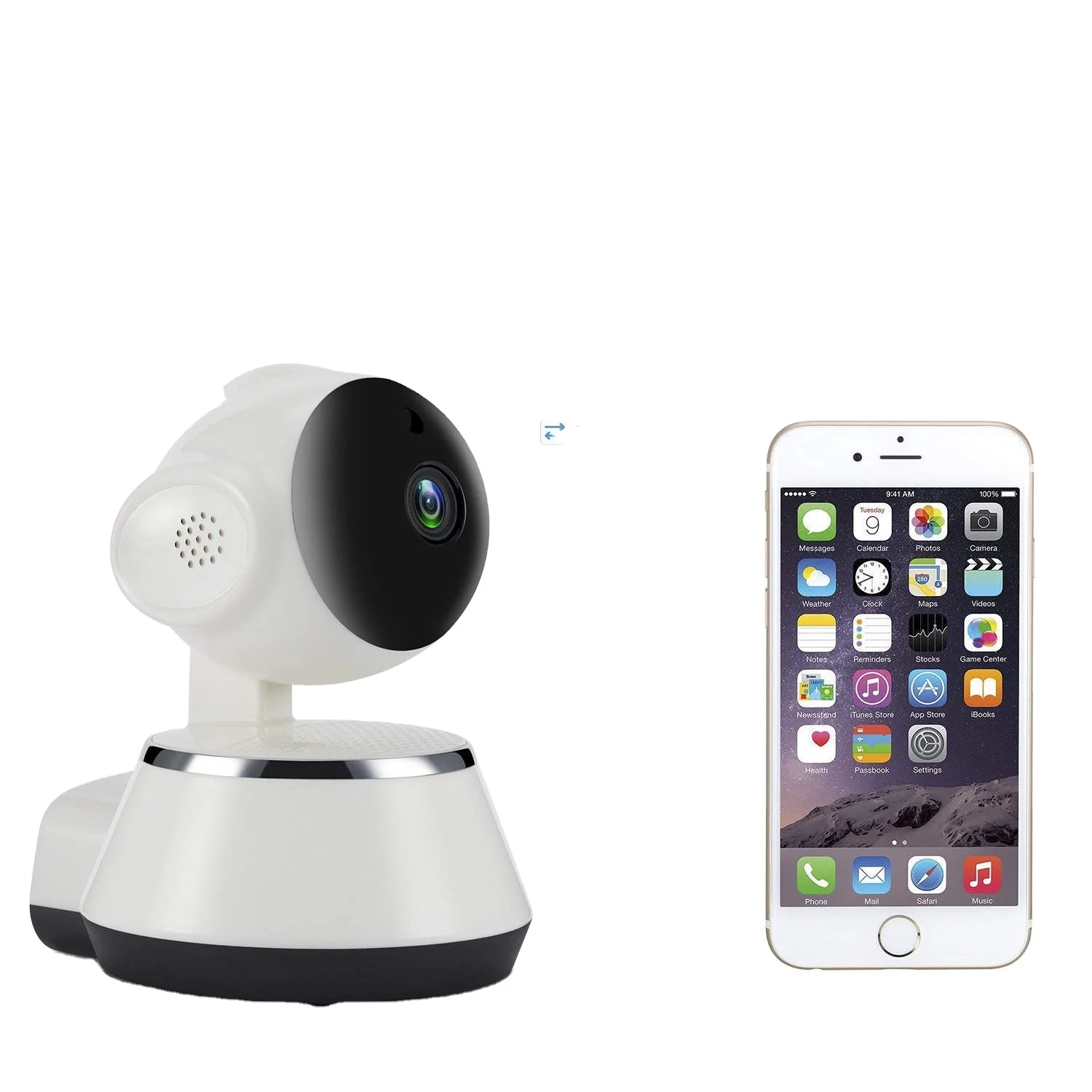 V380 ip camera 720P P2P baby monitor camera robot wireless ip camera