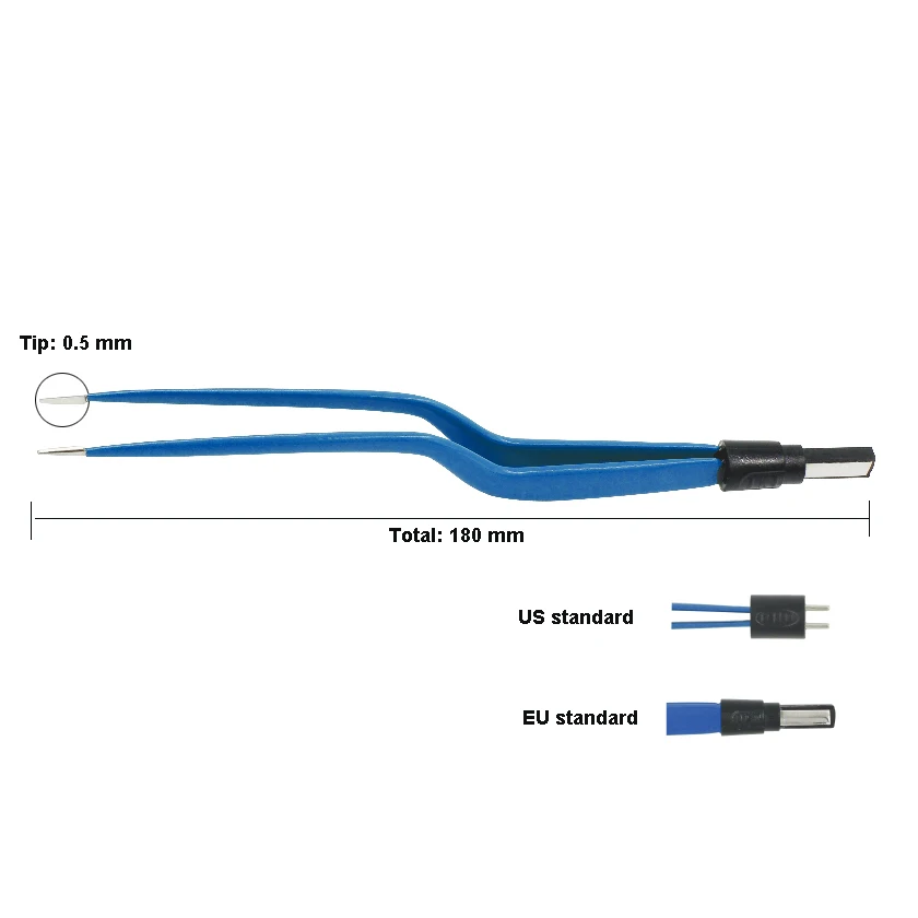 Одноразовые многоразовые Биполярные щипцы лапароскопические биполярные диатермические