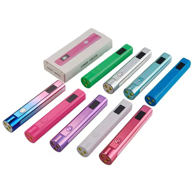 Portable Handheld Mini Nail Lamp For Gel Polish Quick Dry Flashlight Pen USB Nail Dryer Machine UV LED Nail Lamp