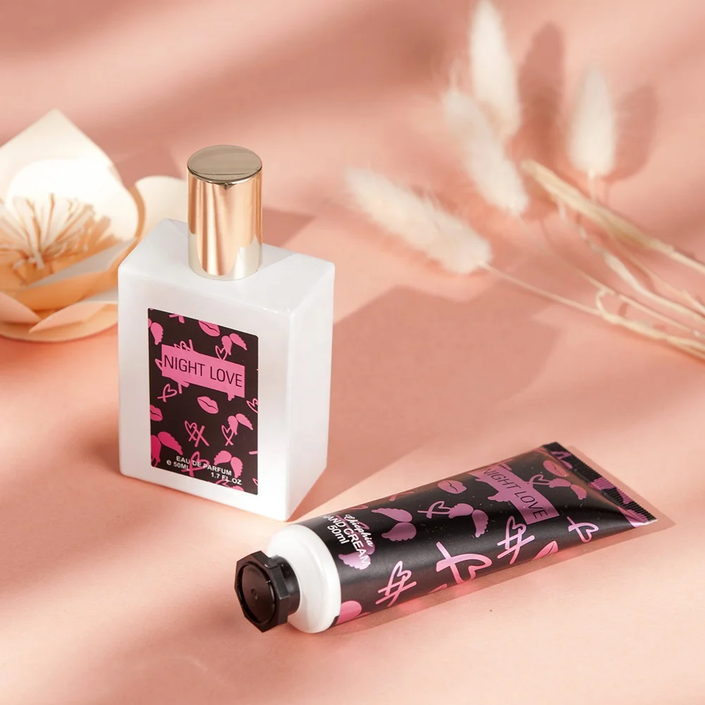 New Arrival 2pcs Mini Perfume Gift Set Hand Care Moisturizing Cream Body Moisturizer Hydration Mini Hand Lotion Travel Size Bulk