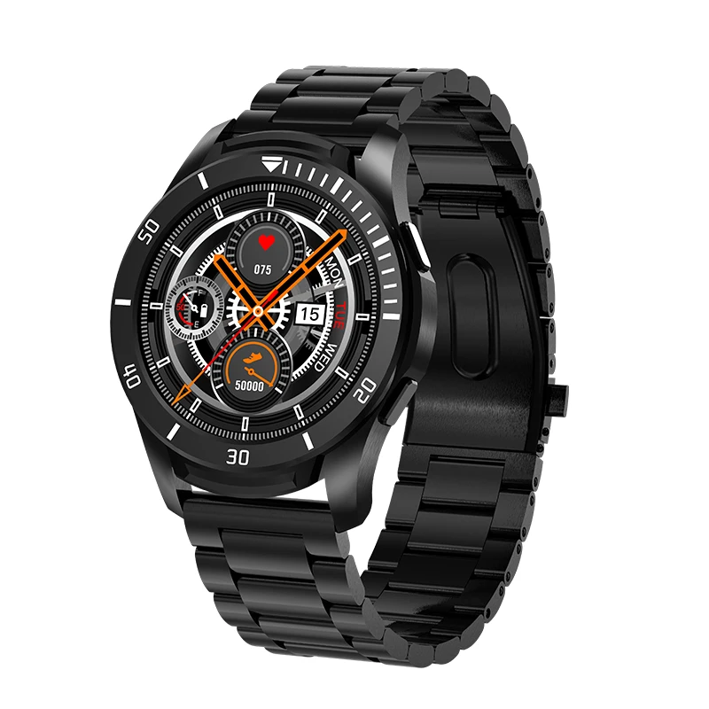 
2020 Shenzhen ODM Waterproof Heart Rate Health Tracker Sport Bracelets Smart Watch, Bluetooth Stainless Steel Smartwatch 