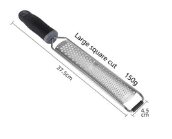 Kitchen Slicer Cheese Grater Zester Lemon Hand grater Lemon Zester & Cheese Grater with Non-Slip Grip Handle