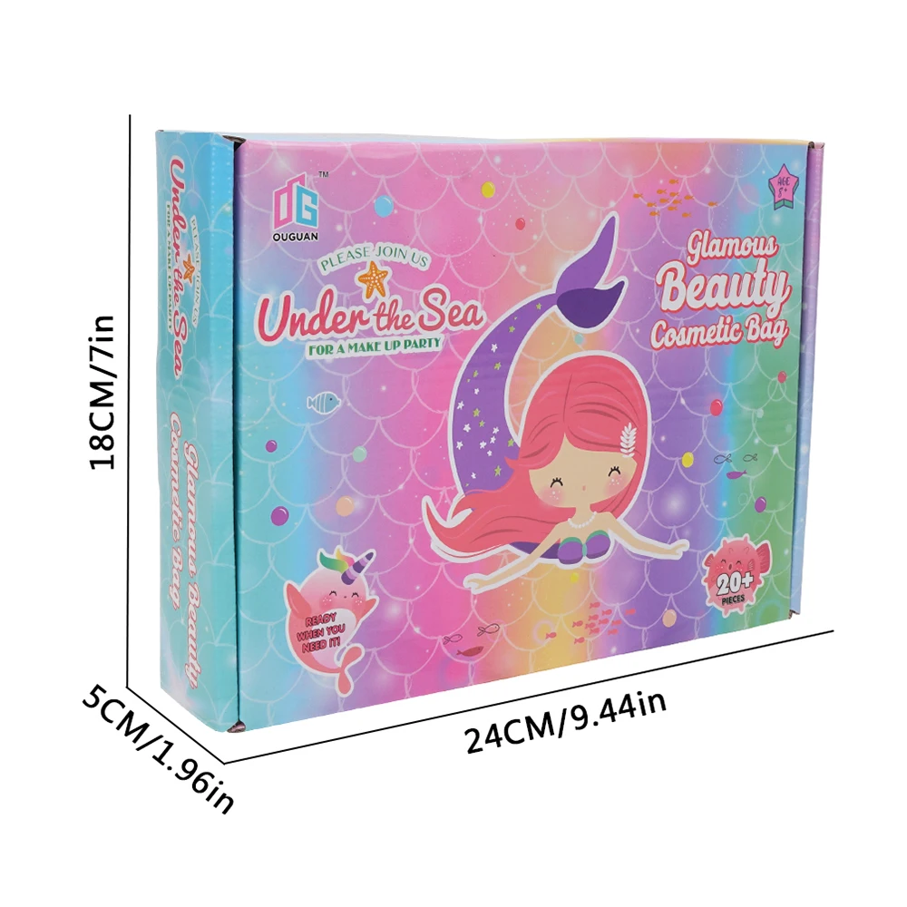OEM детские косметические игрушки для девочек, игровой подарочный набор игрушек, Прямая поставка с завода, коробка для макияжа, игрушки для макияжа, тени для век, портативная Фирменная торговая марка