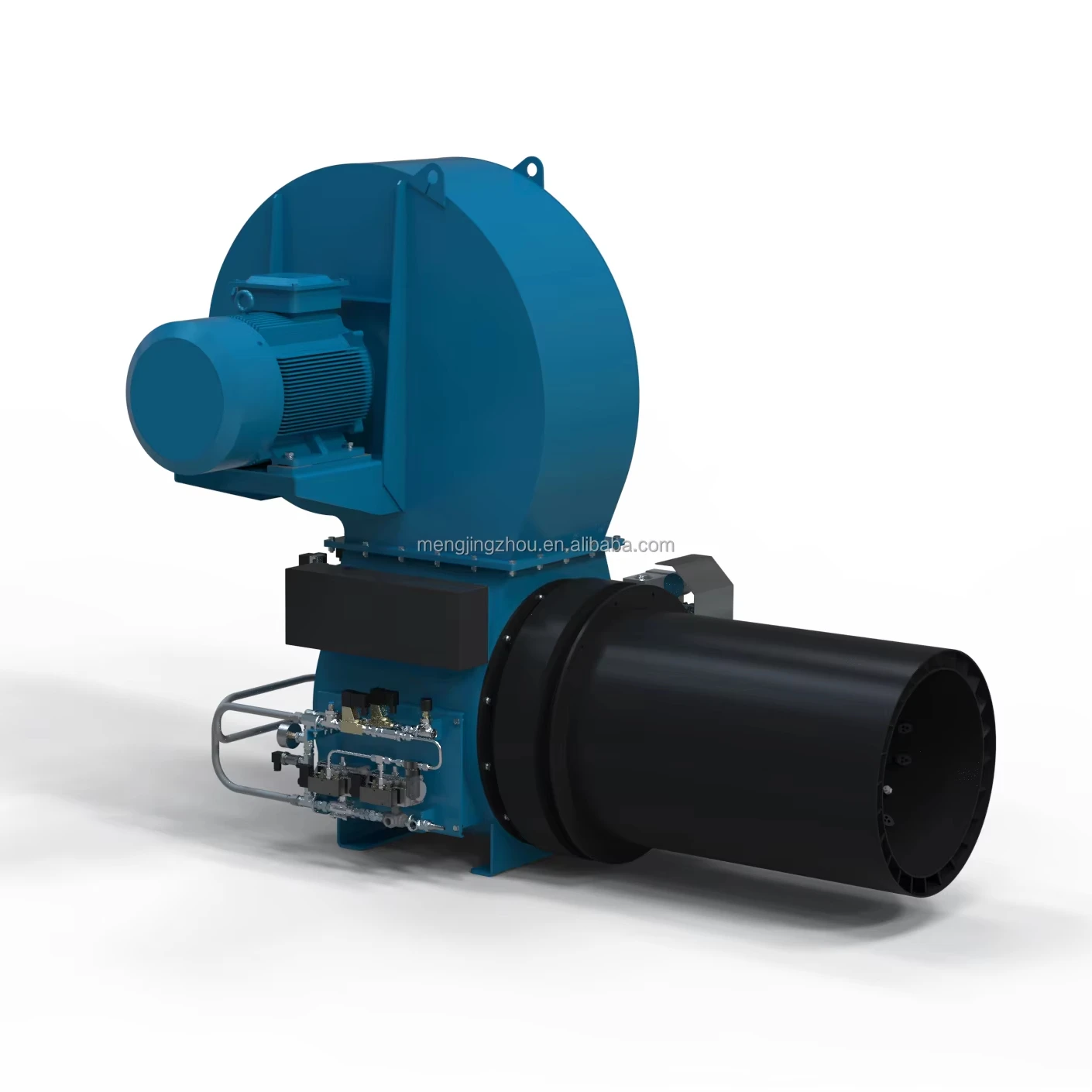 natural gas engine burner for asphalt mixing plant